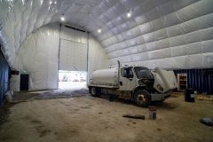 insulated warehouse fabric building northern Manitoba