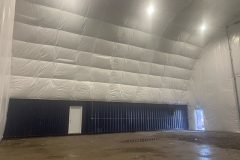 insulated warehouse fabric building northern Manitoba