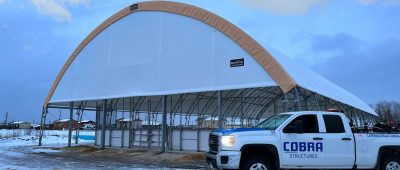 Cobra Structures Hockey Rink Shelters