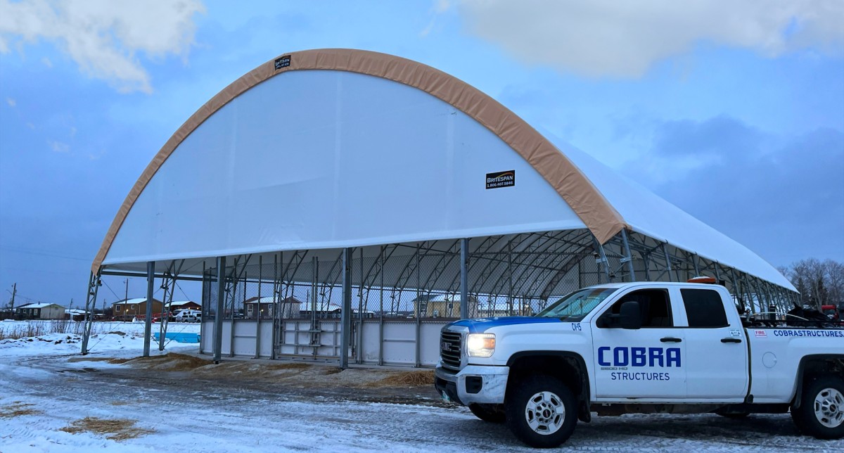 Cobra Structures Hockey Rink Shelters