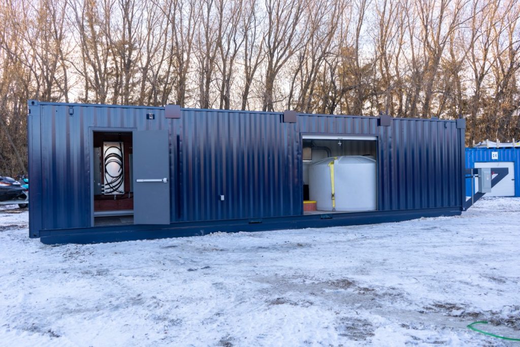 Cobra Mechanical: Shipping Container Wash Bay -Cobra Structures