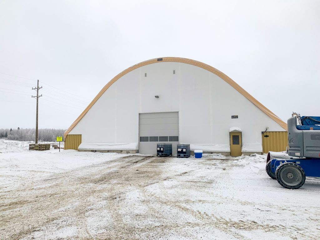 cobra structures mining warehouse ontario overhead door