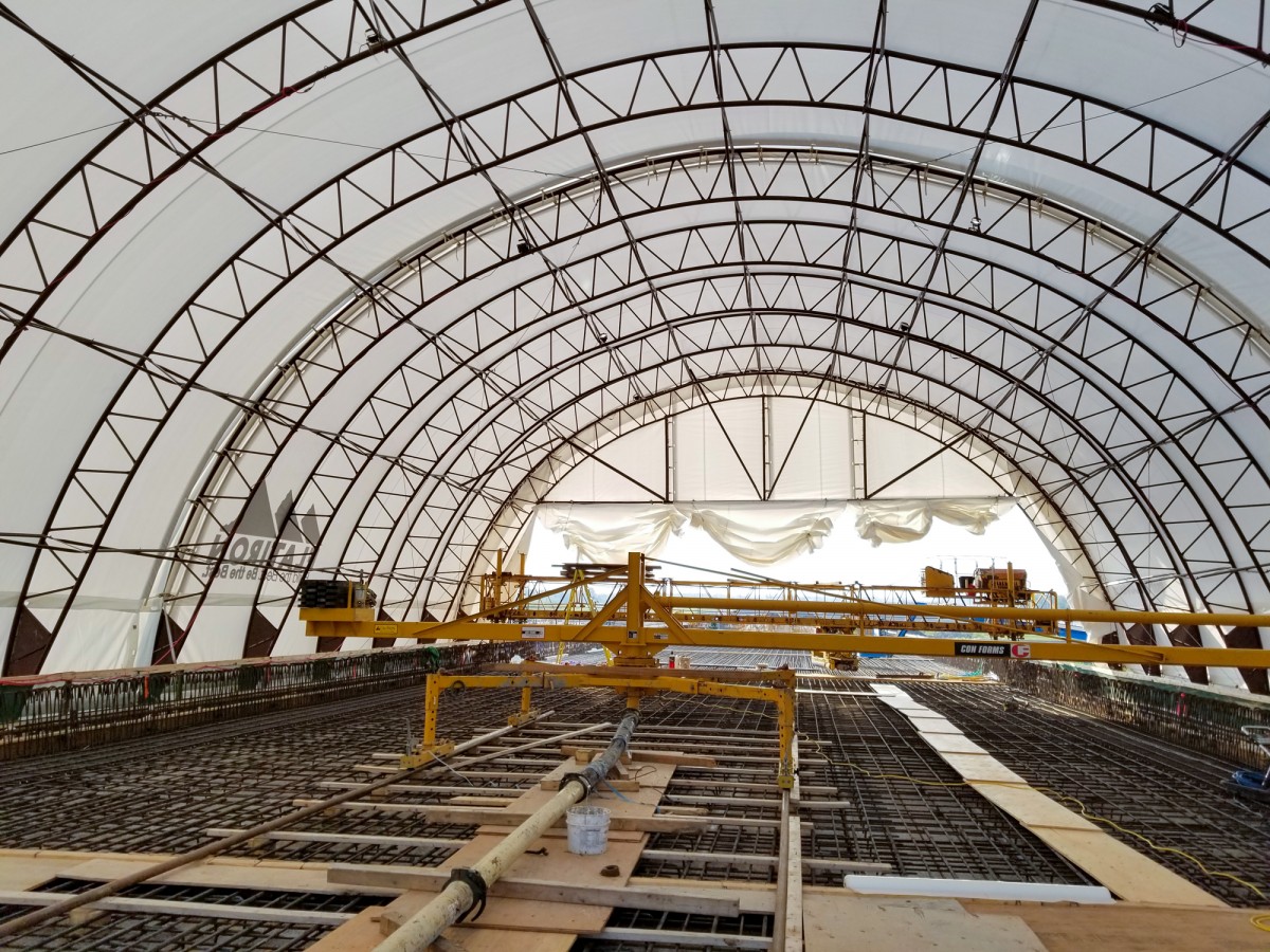 Temporary fabric structures cobra structures canada