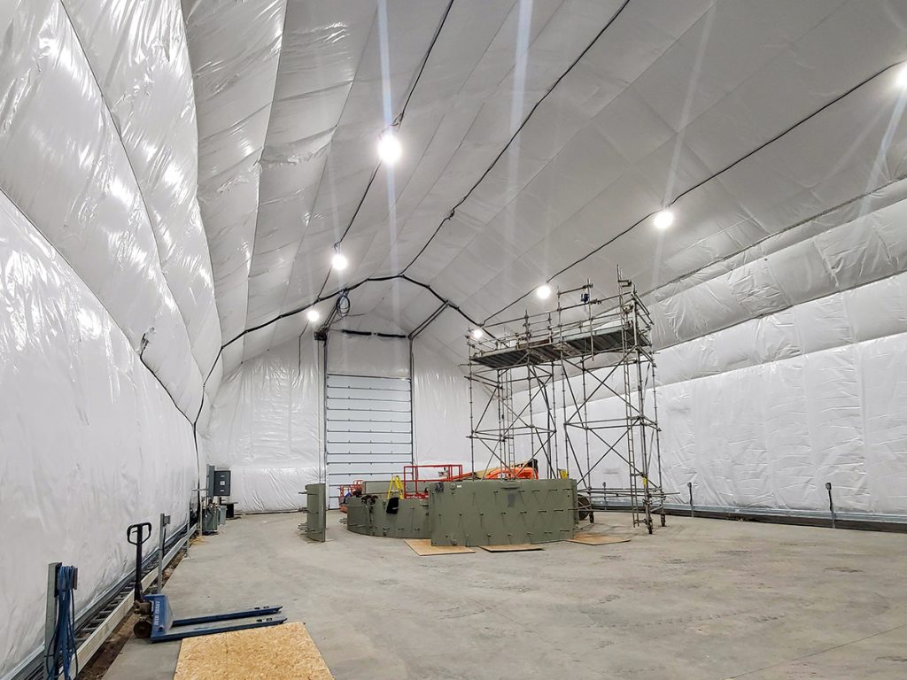 Keeping Fabric Buildings Warm During Canadian Winters -Cobra Structures