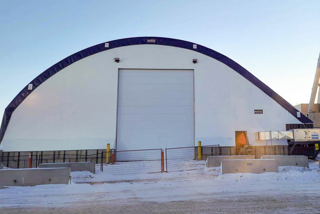 Cobra Structures fabric building equipment wash bay Canada